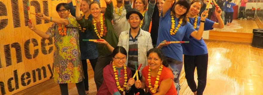 New Delhi : Atelier de danse Bollywood de Namaste India