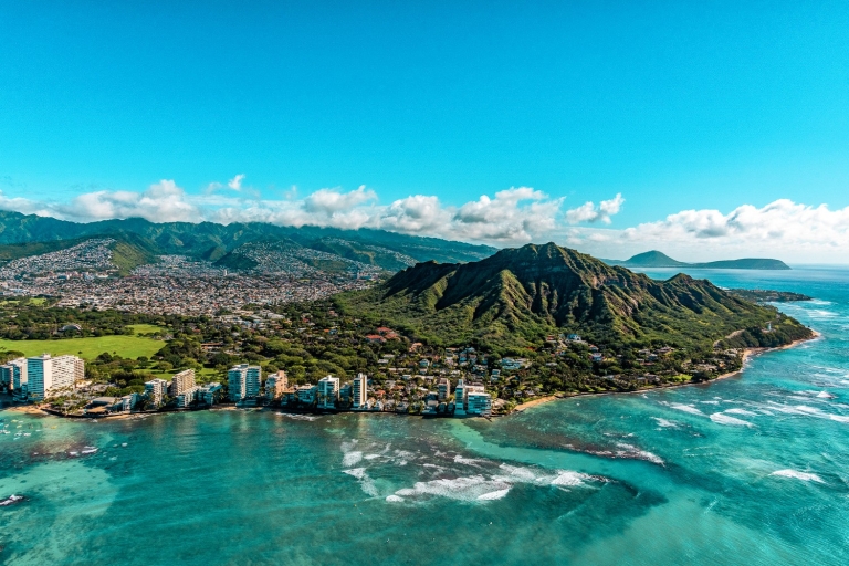 Honolulu : Oahu en hélico avec portes ouvertes ou ferméesVisite privée avec portes ouvertes