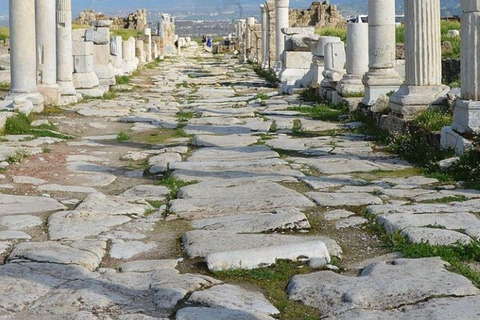 Alanya: Pamukkale dagtrip met Hierapolis &amp; Cleopatra&#039;s zwembadTour zonder entreegelden