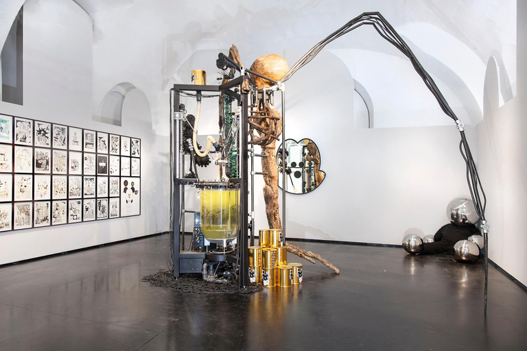 Vienna: MuseumsQuartier Entry to MQ Freiraum Exhibit