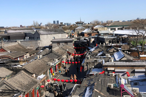 Tour privato di 4 ore a piedi del Tempio Lama e degli Hutong