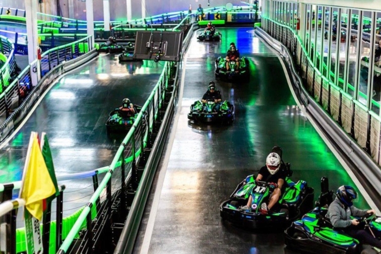 Orlando: Andretti Indoor Karting Attraction Ticket Indoor Karting with 1-Hour Game Card and 2 Experiences