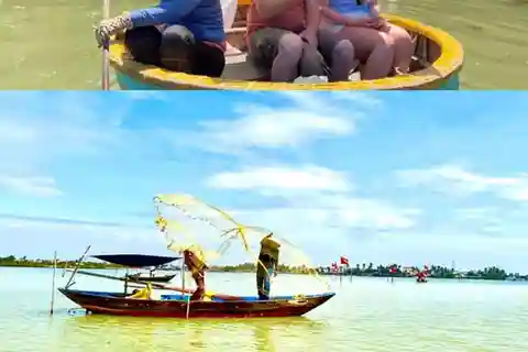 Hoi An: Ciudad Antigua y Tour en Barco de Cestas y Lanzamiento de Linternas