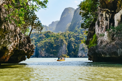 Phuket: James Bond Island Longtailbåt och båttur med havskanoter