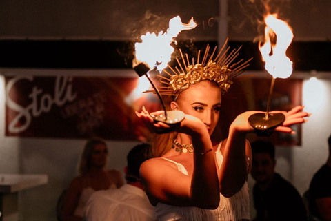 Zakynthos: Infinity Beach Club Beach Sunset Entry Ticket