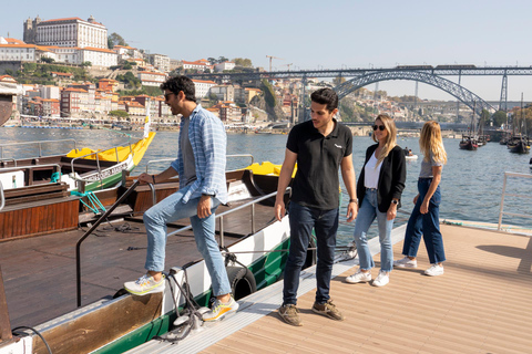 Porto: Guided Walking Tour, Helicopter Ride, & River Cruise Tour in English