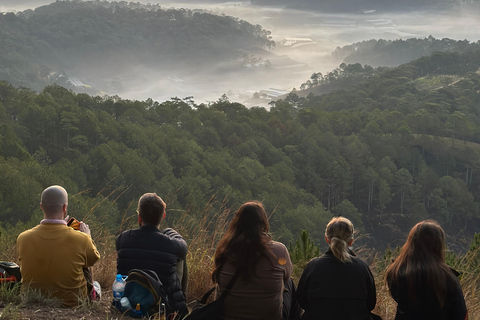 Dalat: Cloud Chasing packaged hike - Sunrise Pickup Included Group Packaged Tour - Free photo & video taken by tour guide