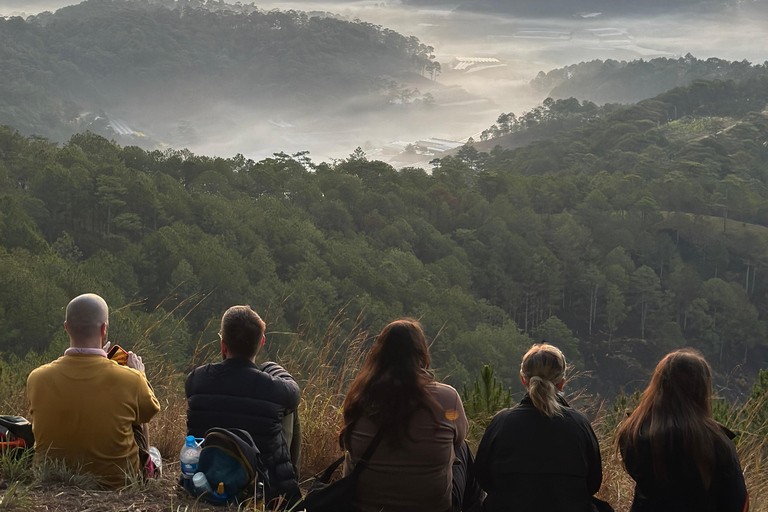 Dalat: Cloud Chasing packaged hike - Sunrise Pickup Included Group Packaged Tour - Free photo & video taken by tour guide