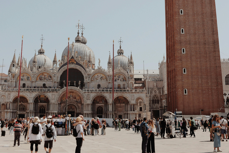 Venice Skyline: St. Mark’s Basilica, Terrace and Bell Tower Skip the line ticket for Basilica, Terrace, Bell Tower