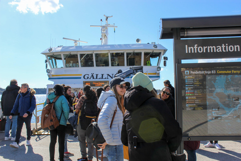 Vaxholm e Arquipélago de Estocolmo: Excursão guiada, viagem de 1 diaVaxholm e Arquipélago de Estocolmo: Tour guiado, viagem de 1 dia