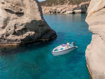 Grand Milos Adventure: Private Cruise Rental with Skipper