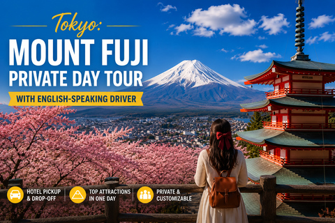 Tokyo: Mt Fuji & Oishi Park & Lake Kawaguchi & Oshino Hakkai
