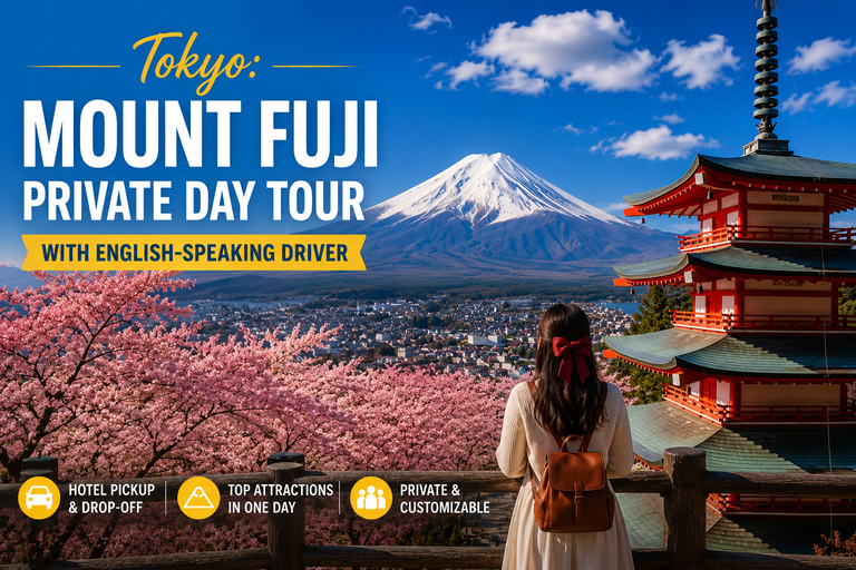 Tokyo: Mt Fuji & Oishi Park & Lake Kawaguchi & Oshino Hakkai