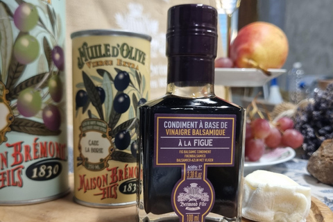 Vieux-Nice : Dégustation d&#039;huiles d&#039;olive, fromages et pains artisanaux