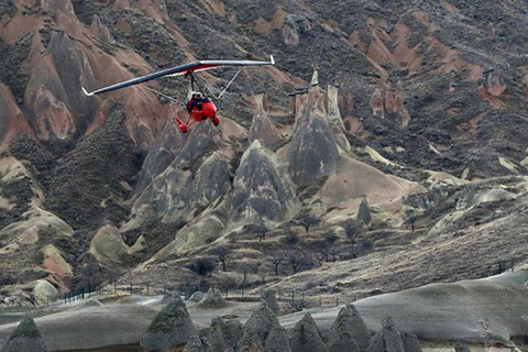 Capadocia: Experiencia de vuelo en ultraligeroOpción de vuelo largo