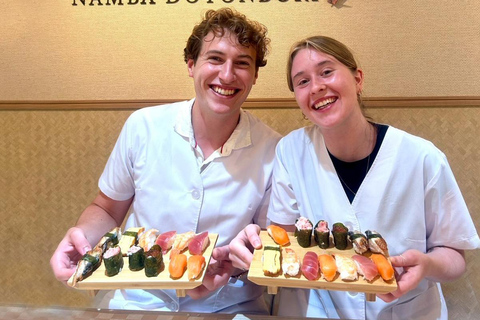 Osaka: Sushi Making in Spacious Studio with Certificate 10/1～Sushi Roll Making Experience