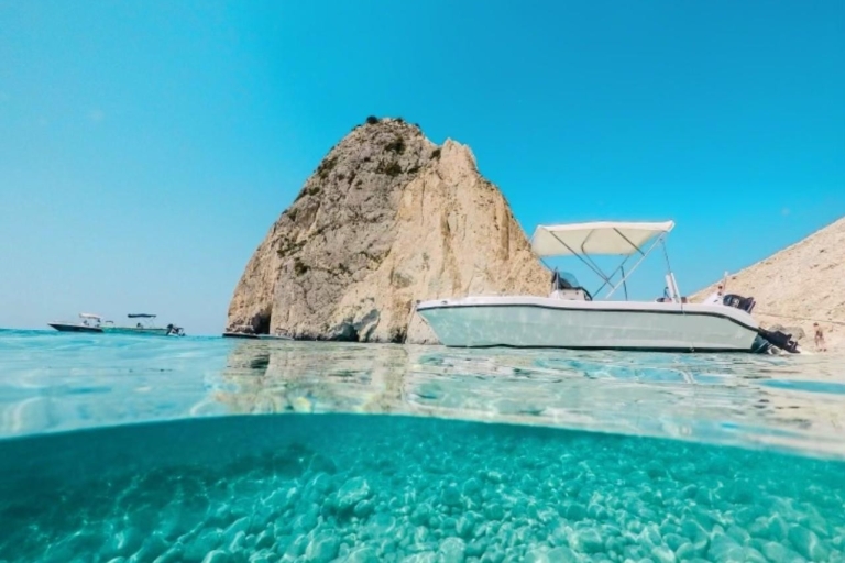 ZAKYNTHOS : Boat Rentals with or without captain ⭐️ Turtle island - Keri caves - Mizithres beach