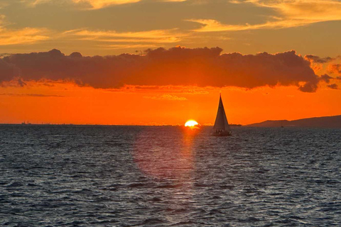 Oahu: Zeilen bij zonsondergang in kleine, intieme groepen