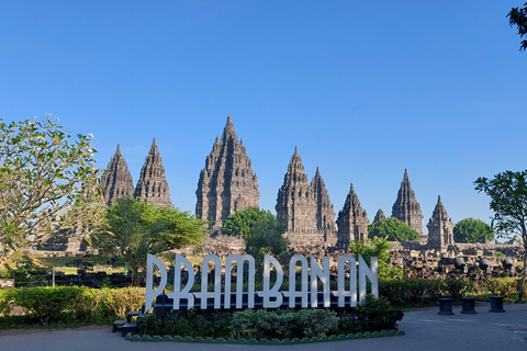 Yogyakarta: Borobudur, Vulkan Merapi, Prambanan 1-Tages-Tour