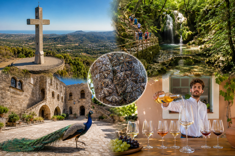 Rhodes: Filerimos & Valley of the Butterflies & Wine Tasting Tour With Pick up From FALIRAKI & KALLITHEA