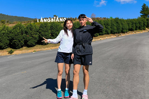 DaLat : Langbiang Moutains , Datanla Waterfall , Crazy House