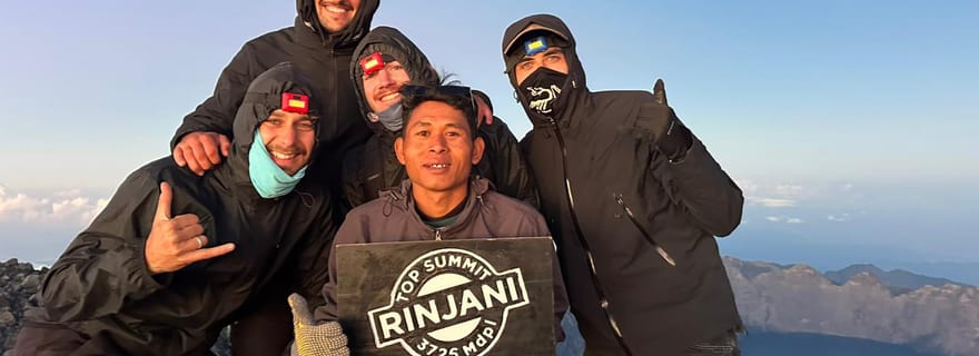 Mont Rinjani : visite d'une journée avec ascension du sommet (3 726 m)