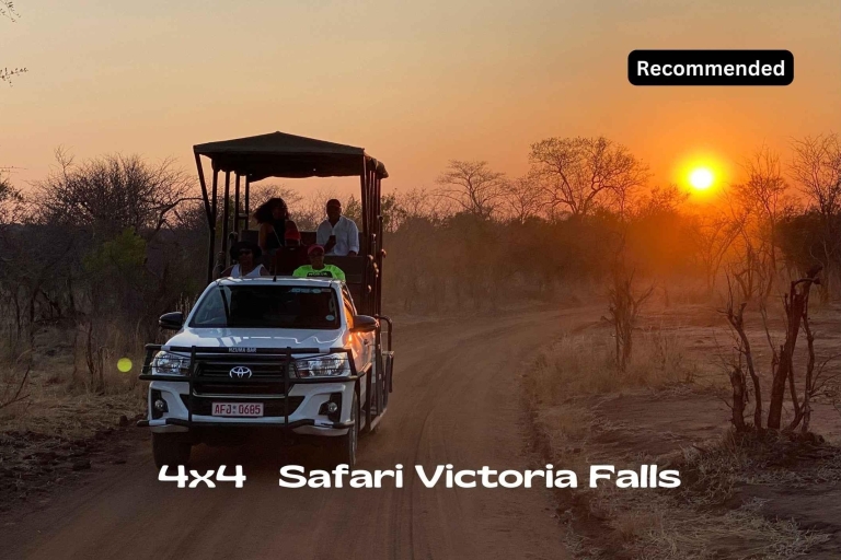 Victoria Watervallen: Game drive in het Zambezi National ParkTour in kleine groep