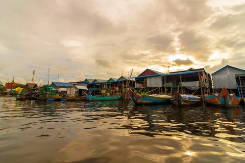 Excursão à aldeia flutuante de Siem Reap, excursão a Kompong Phluk