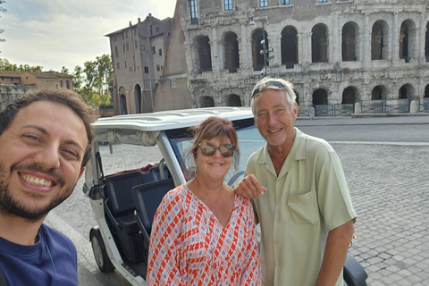 Rome in a Day: Private Golf Cart & Vatican Muesum experience