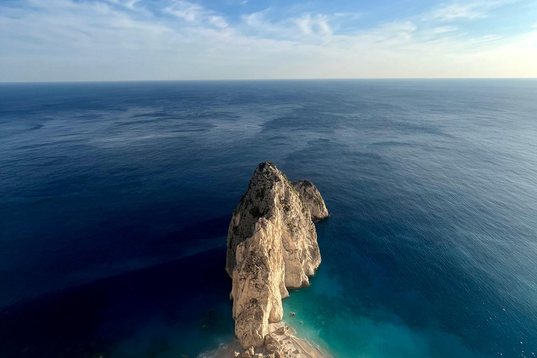 Zante : Excursion romantique au coucher du soleil à Mizithres et à la grotte d'Agalas