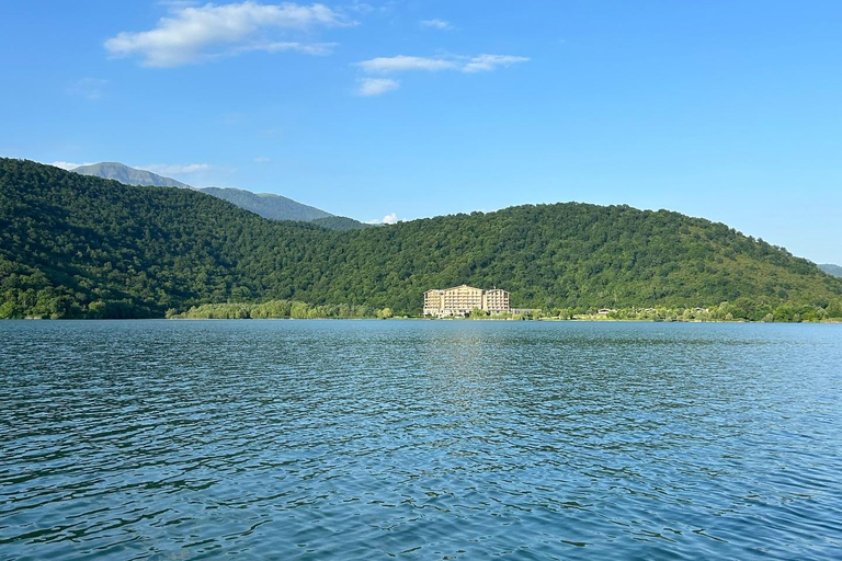 Baku-Gabala-Shamakhi-Tufandag -Nohur lake - Waterfall tourPrivate tour minivan