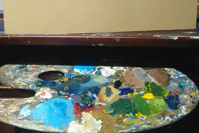 Paint with an artist in a Bariloche workshop