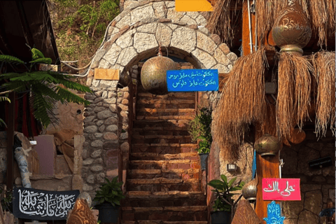 Sharm: Basata Café w/Shisha, Light Bites & Soft Drink by Sea Basata Café Seaside Sunset w/Light Bites & Soft Drink