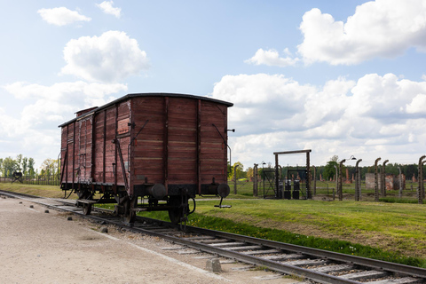 From Krakow: Auschwitz &amp; Birkenau Guided Tour with LunchBoxGuided Tour with Transportation from Meeting Point