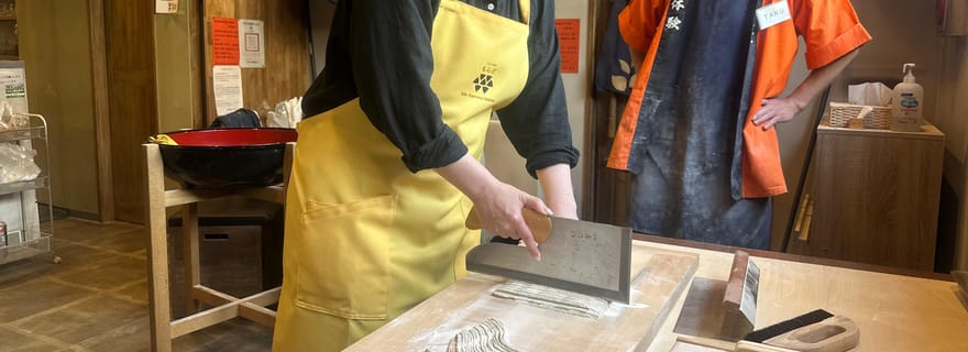 Notre expérience la plus populaire Atelier soba et tempura