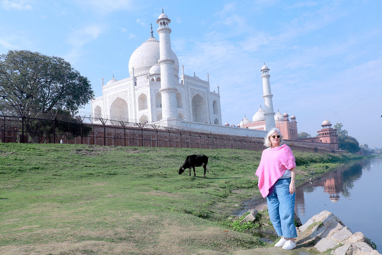 India: Tour de lujo por el Triángulo de Oro con guía privadoTransporte privado, guía con alojamiento de 5 estrellas