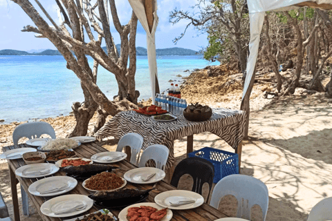 Coron Palawan - Ö-eskapad med lunchbuffé vid stranden