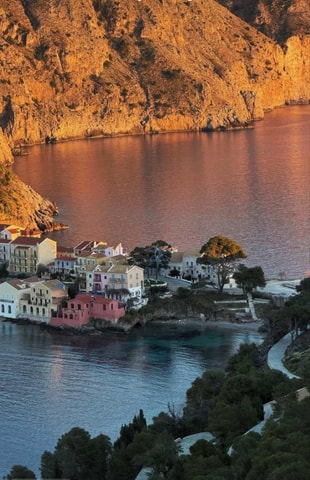 Kefalonia: Geführte Tour Strand Myrtos, Assos Dorf & Schildkröten