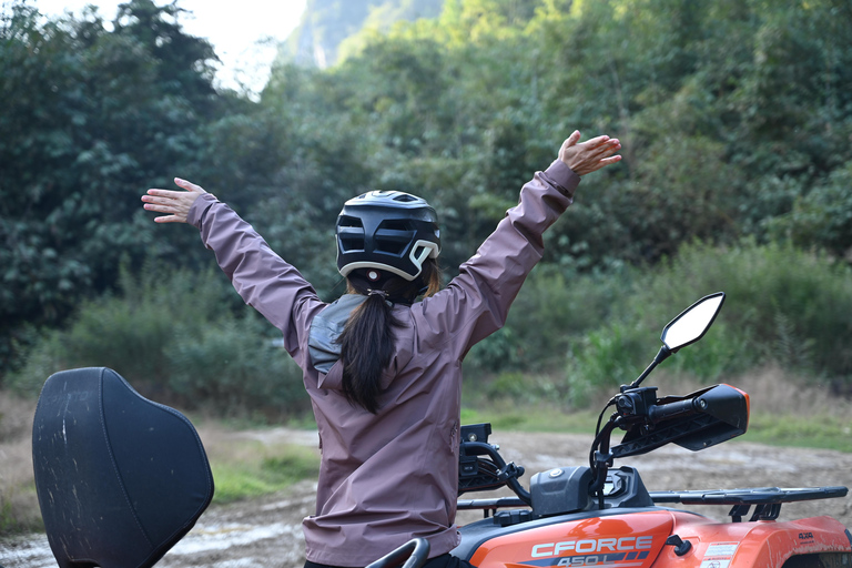 From Guangzhou: Cave Wonderland & Jungle ATV Day Trip Cave Wonderland & Jungle ATV Day Trip-With Guide Option
