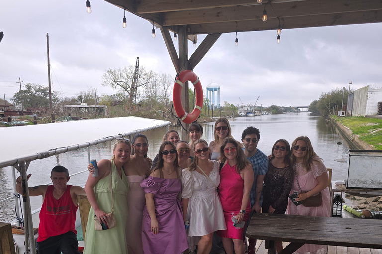 Boat Tour of Louisiana Bayous Near New Orleans