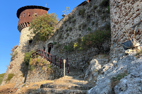 地拉那：佩特雷拉城堡与黑洞洞穴之旅（含当地午餐）