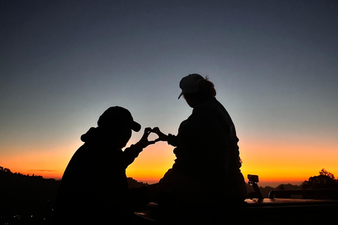 MOST POPULAR: Mount Batur Sunrise Jeep & Black Lava Tour Hot Spring Ticket Only