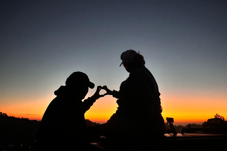 MOST POPULAR: Mount Batur Sunrise Jeep & Black Lava Tour Hot Spring Ticket Only