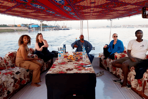 Aswan: Romantic Felucca Lunch & Island Views with transfers.