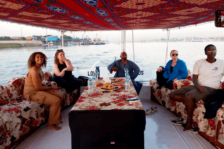 Aswan: Romantic Felucca Lunch & Island Views with transfers.