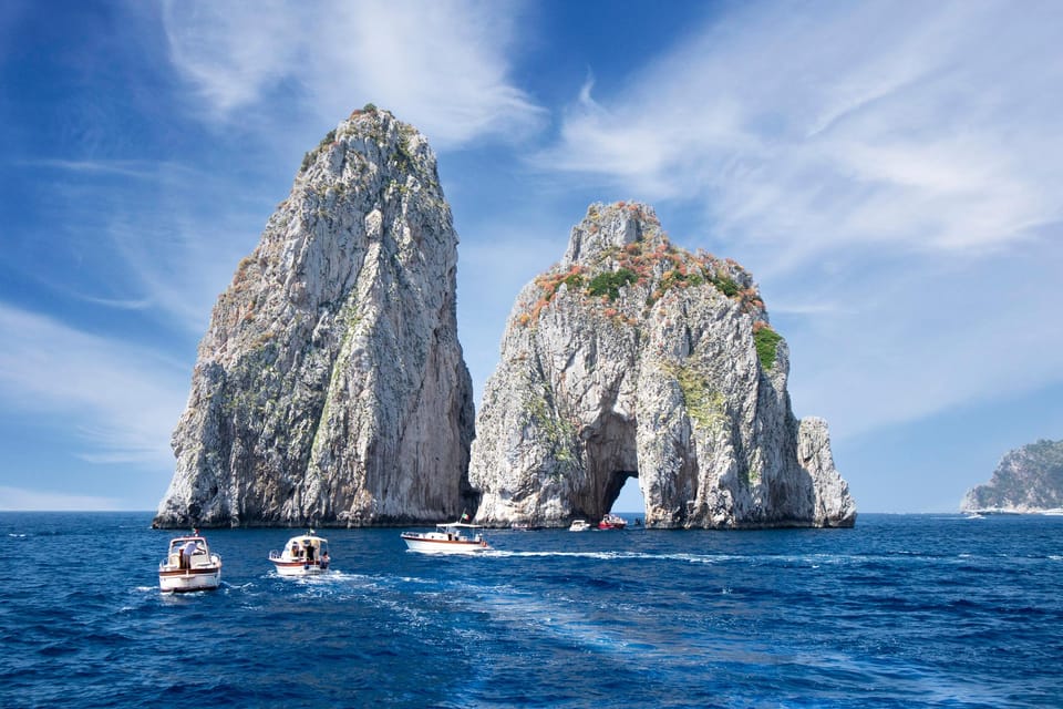 From Naples: Full-Day Capri Island and Blue Grotto Tour