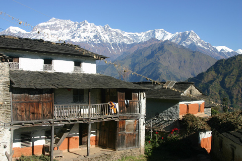 De Pokhara: Caminhada de 10 dias pelo Circuito Místico do Annapurna