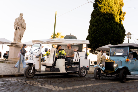 Lisbon Private Tuk Tuk City Tour with Expert Guide 3.5H Old Town & Belem Full Experience
