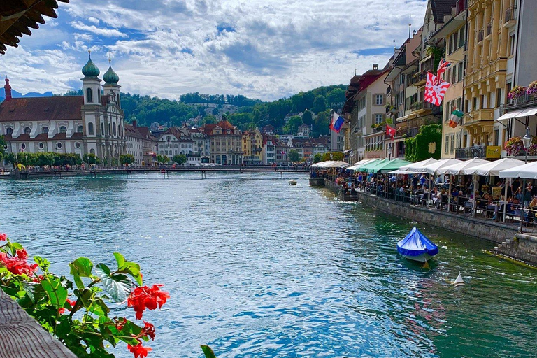 Mt. Titlis Glacier & Lucerne Old Town Tour | From Basel