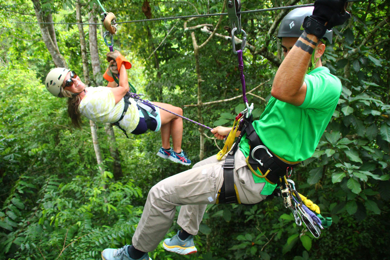 Manuel Antonio Quepos Zip Lining Tour with Lunch Quepos Titi Zip Lining Tour